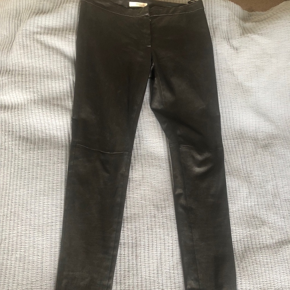 Prada leather pants